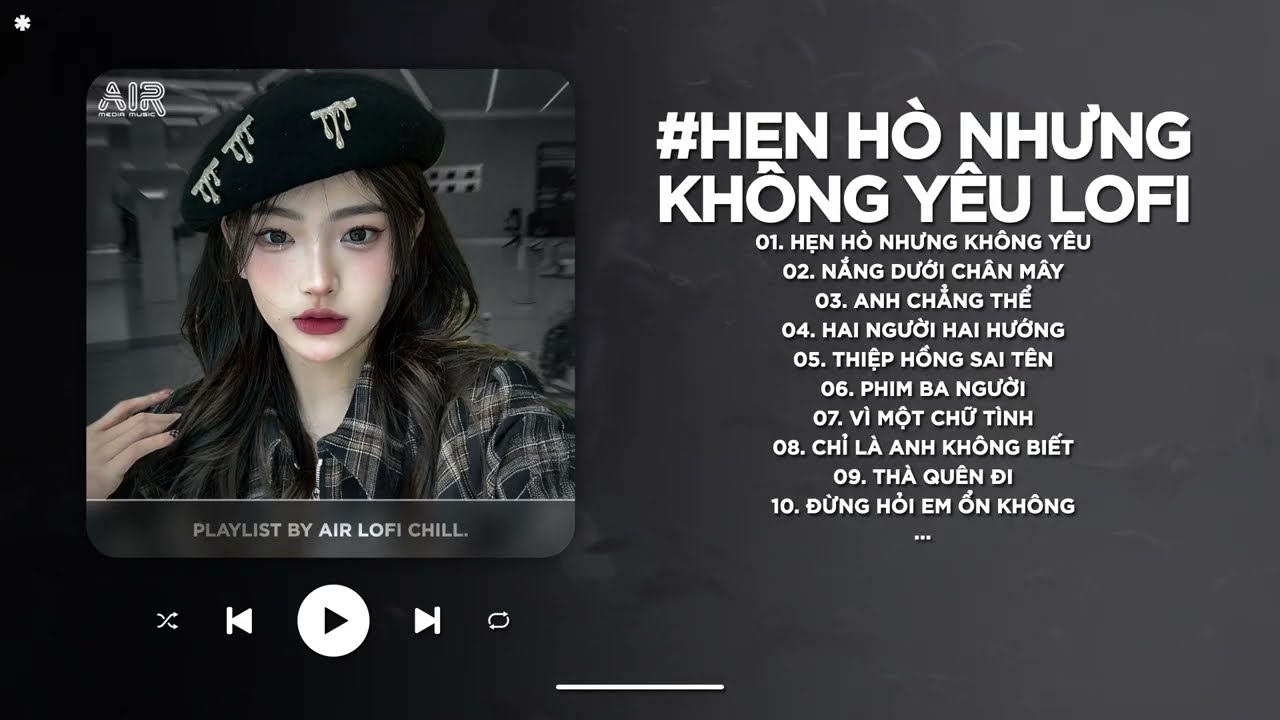 Hẹn Hò Nhưng Không Yêu Lofi - Em Cố Trăm Lần Chẳng Bằng Ai Đó Một Phần TikTok - Nhạc Chill TikTok