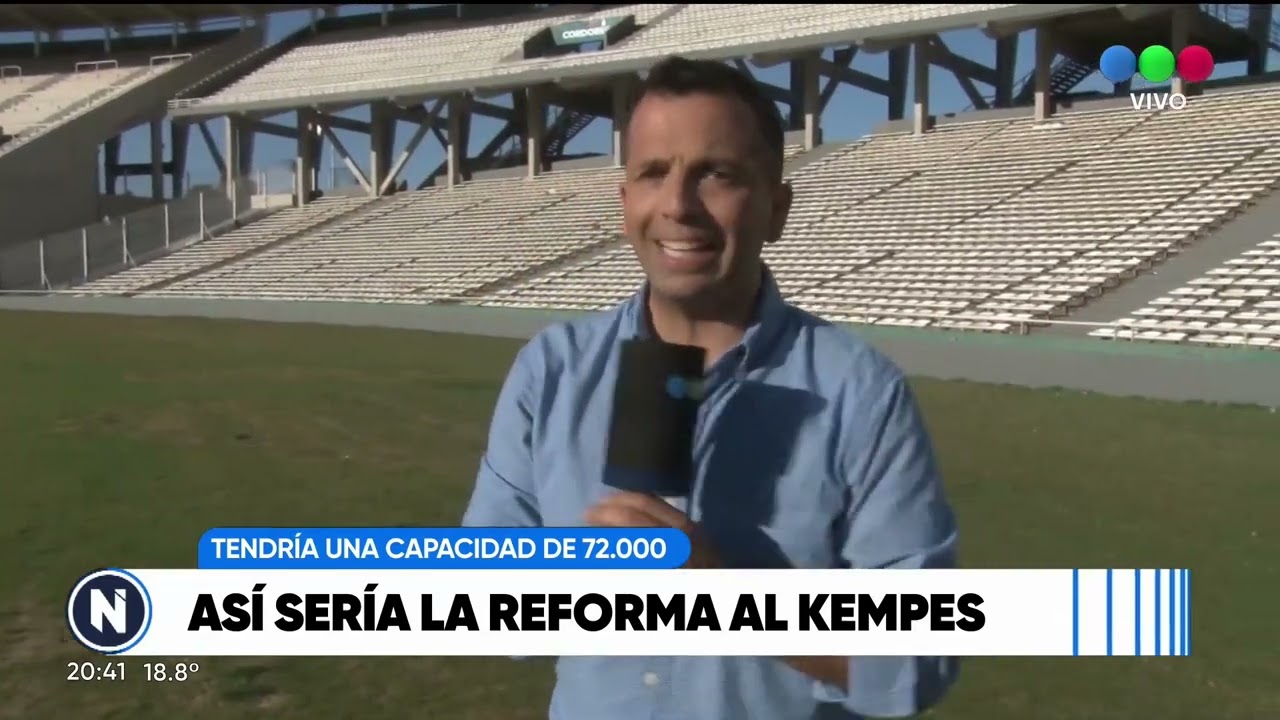 El proyecto de modernización del Estadio Kempes