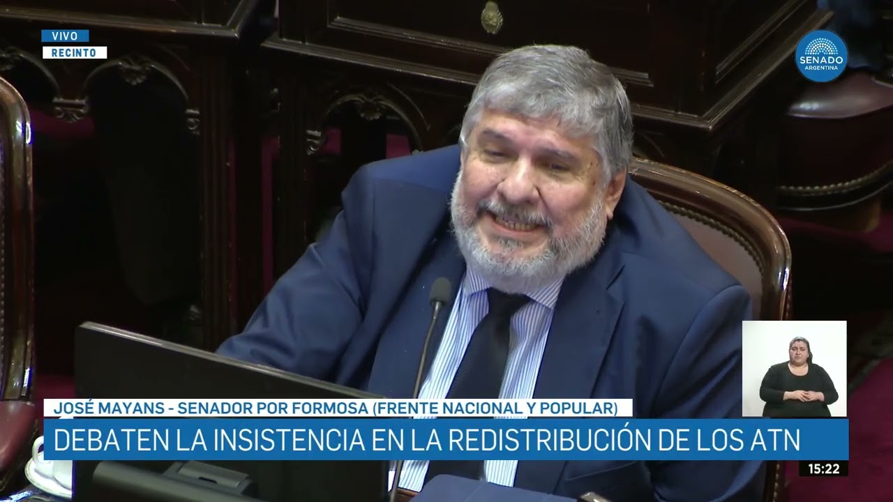 SENADOR JOSÉ MAYANS 3 - SESIÓN ORDINARIA 18-09-25