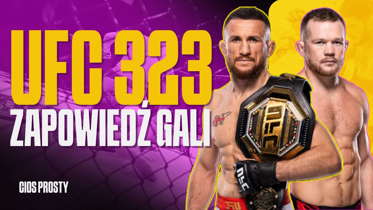 Analiza UFC323 i kontrowersje wok&oacute;ł UFC324 | 325.
