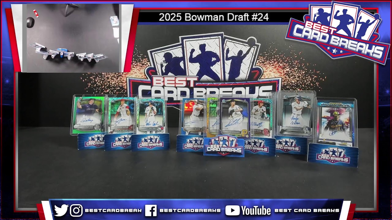 2025 Bowman Draft #24 - Delight 6 Box Case Pick Your Team- 2/5/26