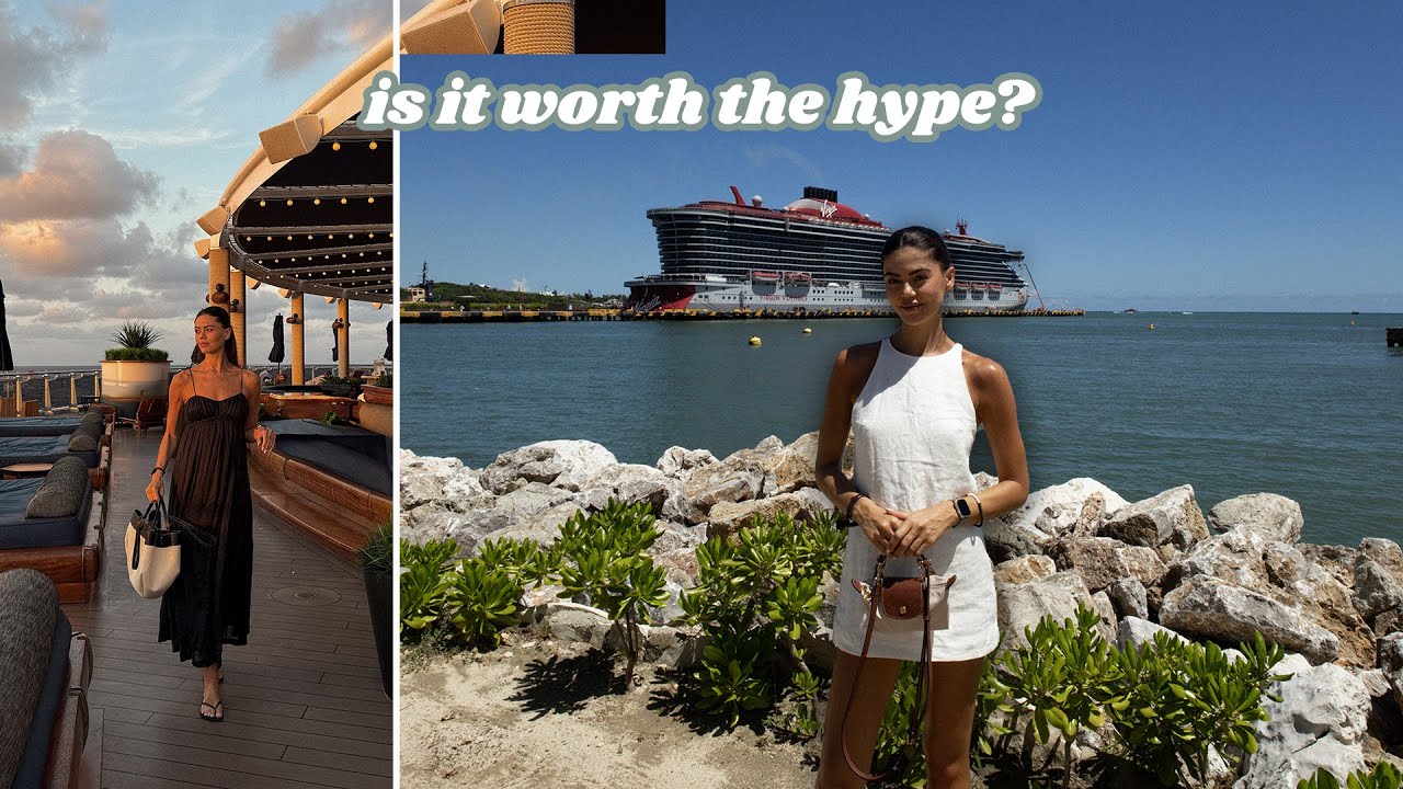 wellness girlies go on a virgin cruise 🚢🤭 Virgin Valiant Lady cruise vlog