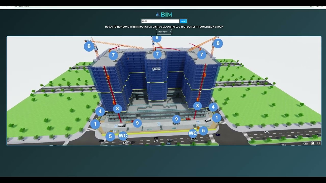 WebVR BIM360