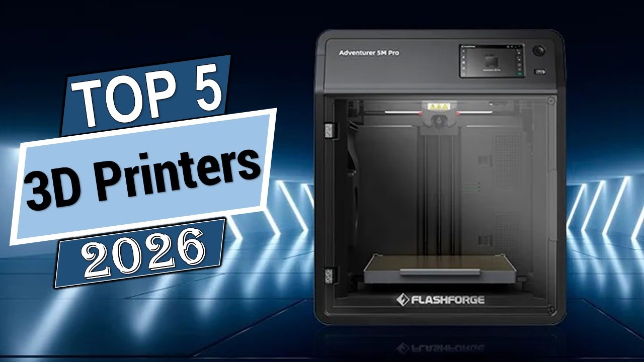 ✅Top 5 BEST Budget 3D Printers in (2026)  Affordable 3D Printers!
