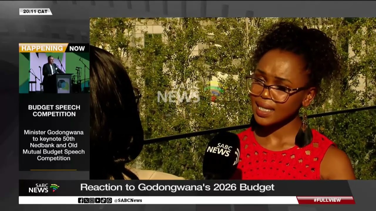 Reaction to Godongwana's 2026 Budget