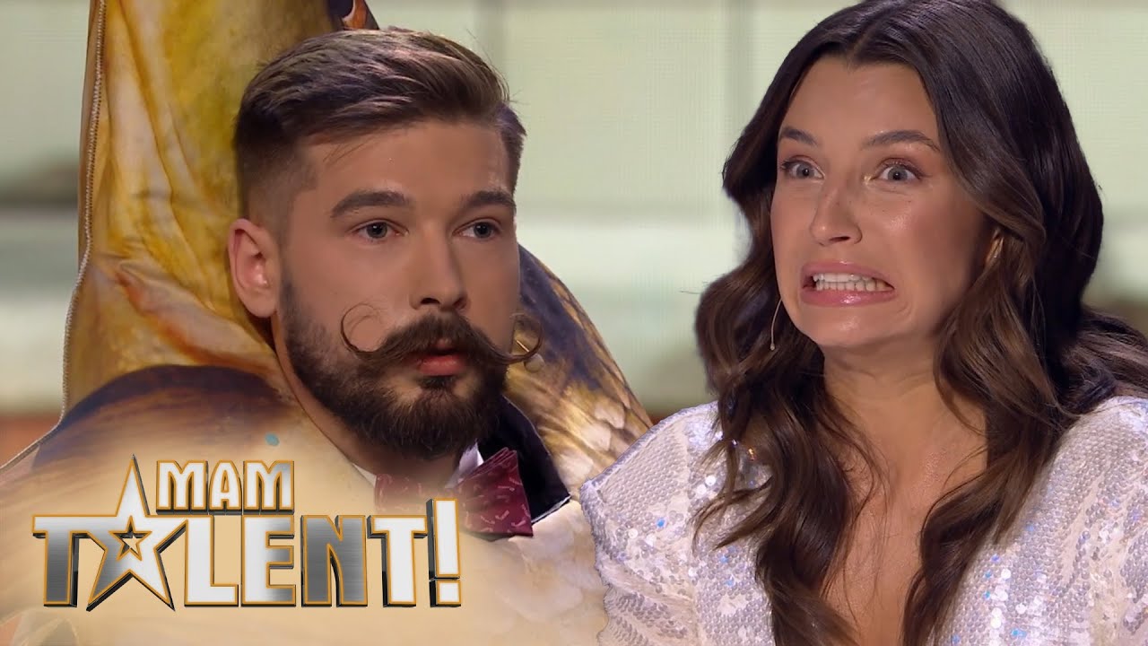 Przebrał się za karpia i zaprezentował niebezpieczną sztuczkę! KUŚKA SHOW | Mam Talent! pod choinkę