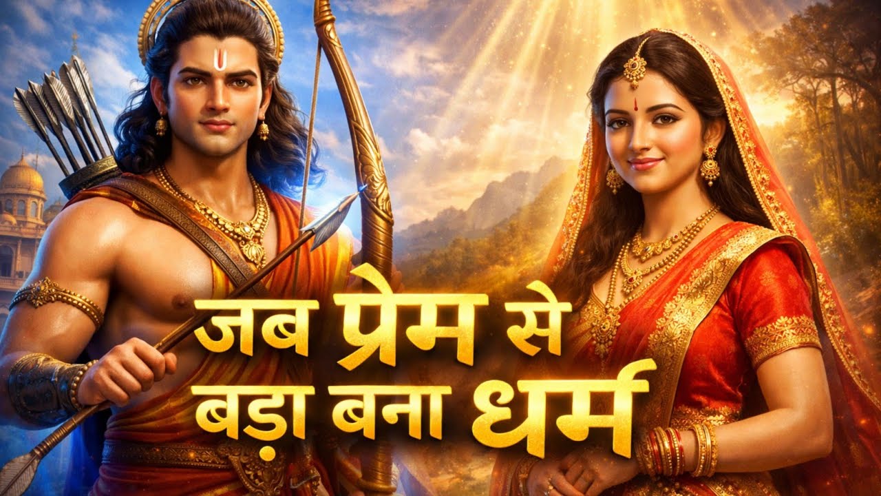 राम–सीता प्रेम कथा ❤️ | जब धर्म बना सबसे बड़ा तत्व | Ram Sita Love Story Bhajan