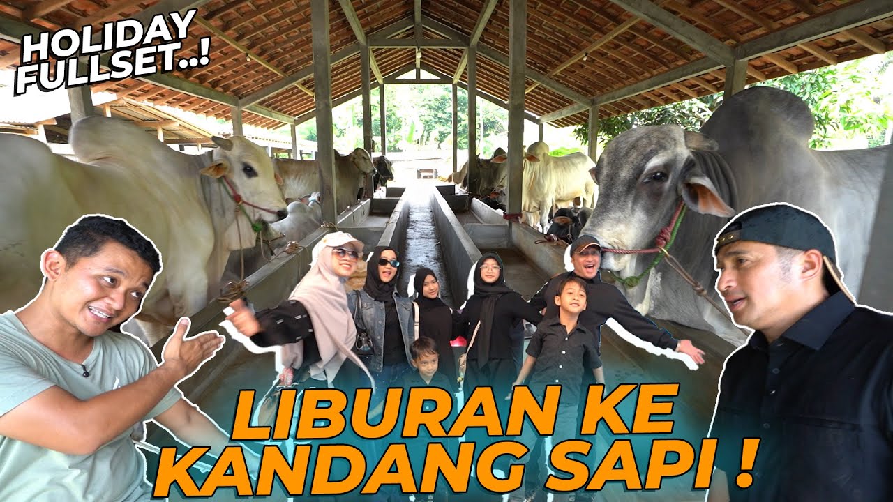 FORMASI LENGKAP..!!! TERBANG JAUH DEMI LIBURAN KE KANDANG SAPI MAS HERMAWAN..!!