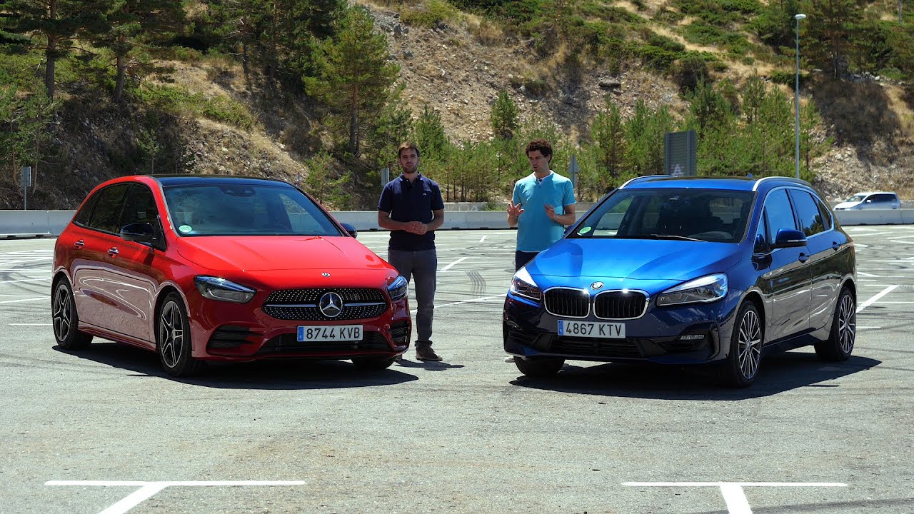 Mercedes-Benz Clase B (2019) y BMW Serie 2 Active Tourer (2018). Comparativa | km77.com