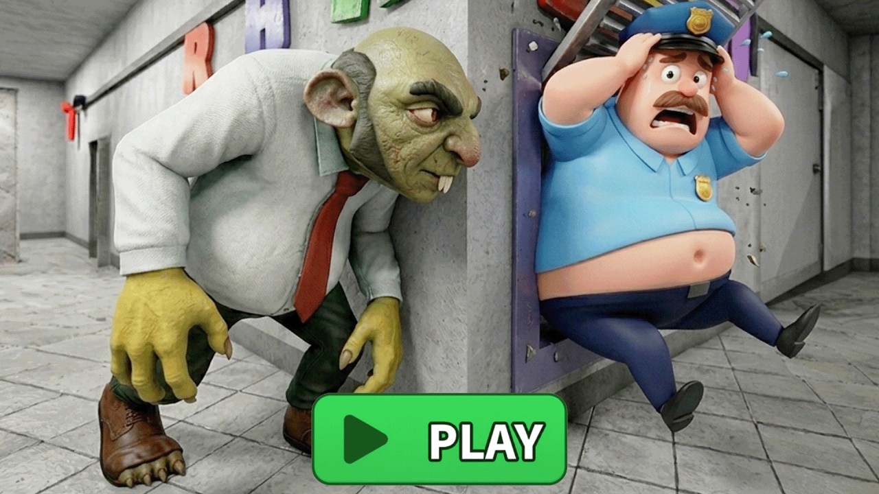 Barry RUN! ESCAPE MR BRAINS WATERPARK! (OBBY) #roblox #obby