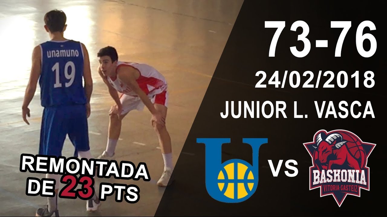 Unamuno v Baskonia - Resumen - Liga Vasca