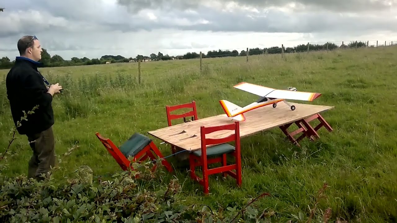 Legan Rock | RC Flying | Make Shift Runway | Who needs a runway