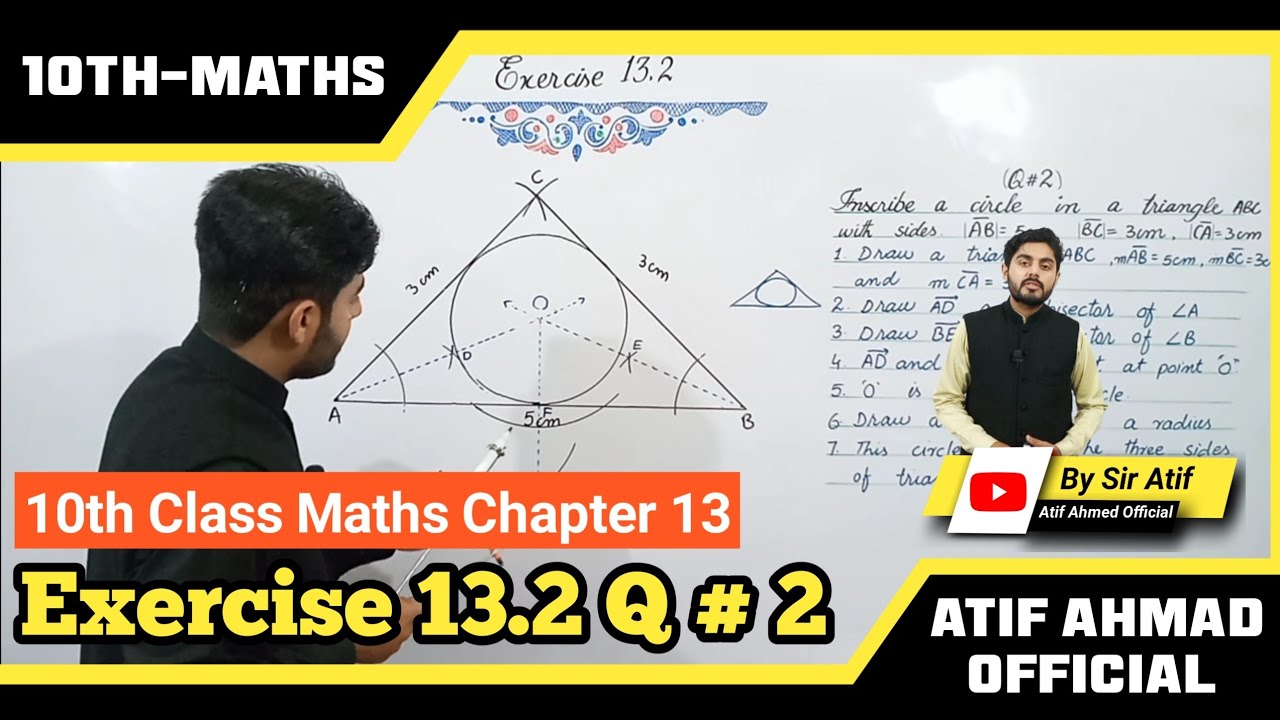 Exercise 13.2 question no 2 class 10 maths | ex 13.2 q 2 | ex 13.2 question no 3 | 10th class maths