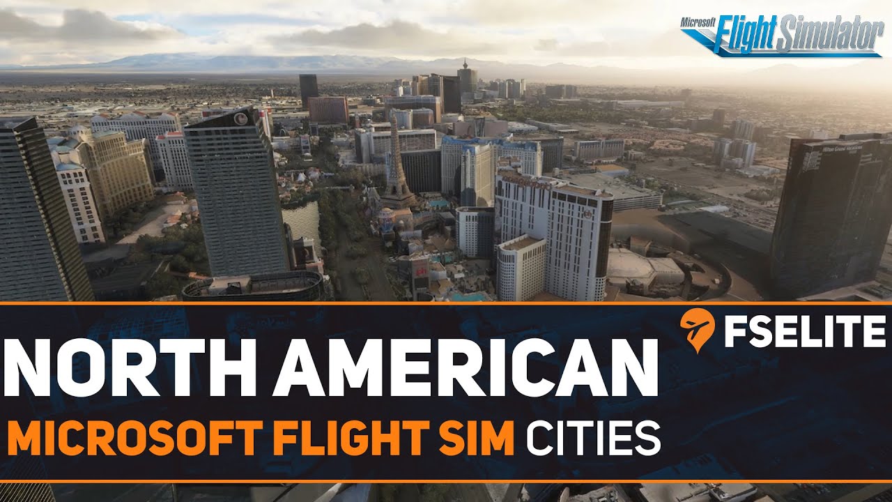 Microsoft Flight Simulator - North American Cities