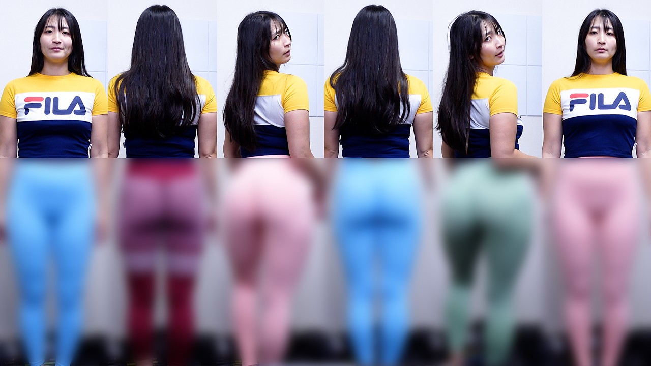セクシーレギンス８着を試着＆レビュー（前編）｜2025レギンスLOOKBOOK