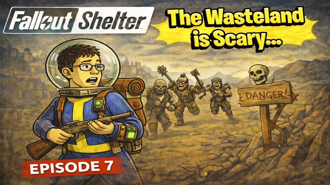 Fallout Shelter l EP 7 l The Wasteland is Scary...