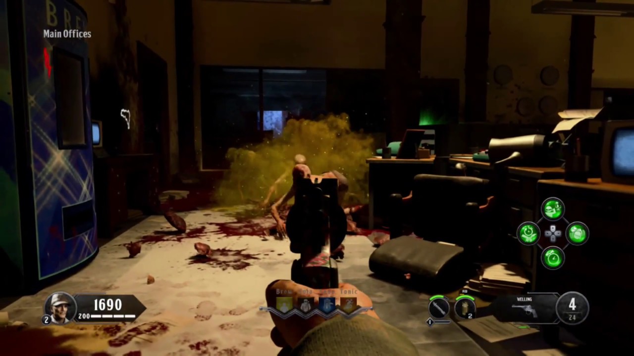 EASY WAY TO GET HEADSHOTS FOR THE WELLING!! (Classified Method) BLACK OPS 4 ZOMBIES