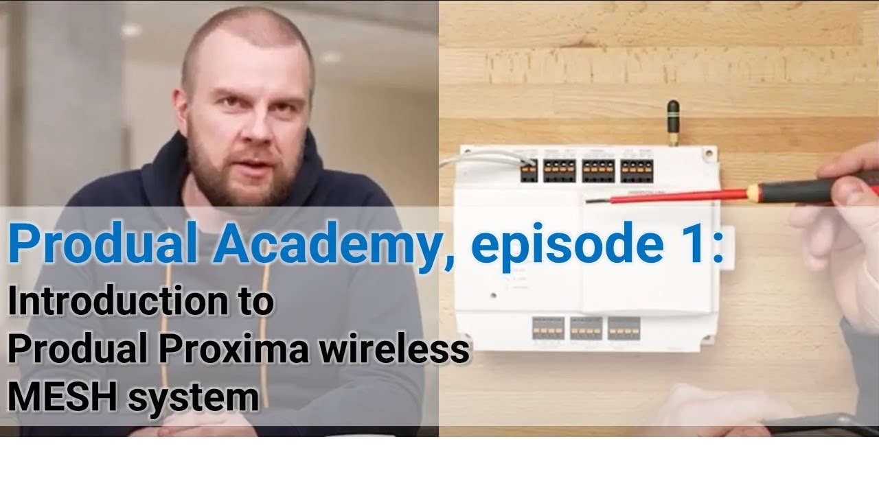 Introduction to Produal Proxima wireless MESH system (Produal Academy, episode 1)