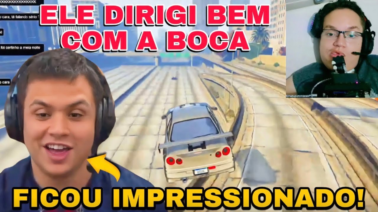 PAULINHO O LOKO ENCONTROU O REVÓLVER MAIS FORTE! EXPLICOU COMO ELE DIRIGE COM A BOCA!