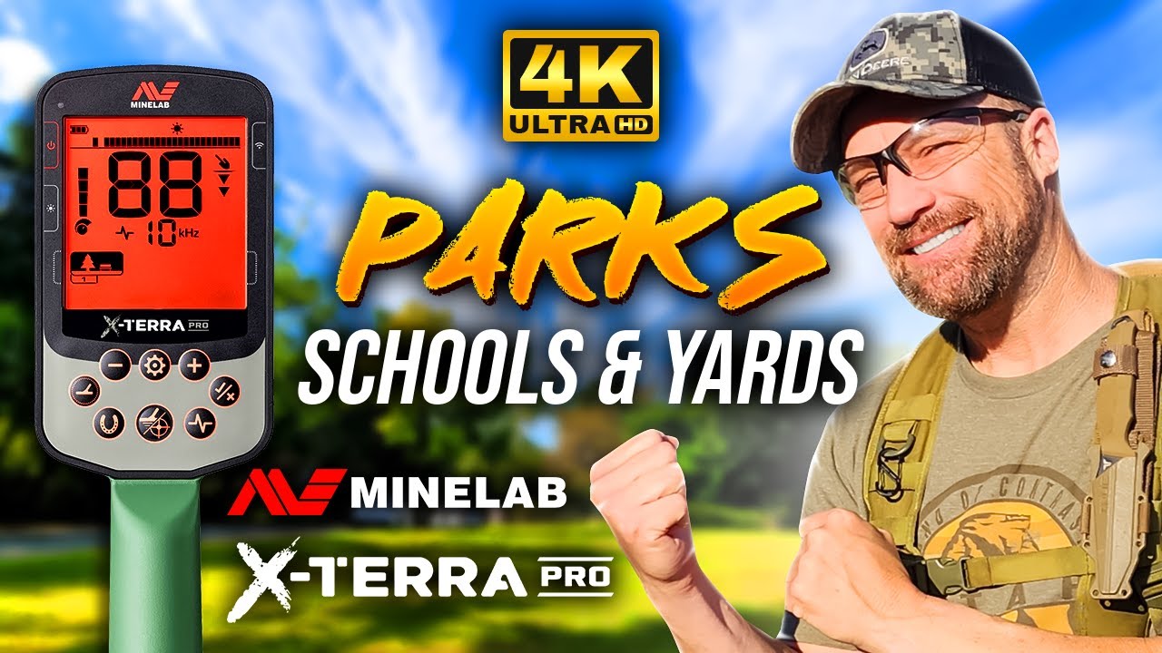 Minelab X-Terra Pro ЛУЧШИЕ настройки для ПАРКОВ — металлоискатель
