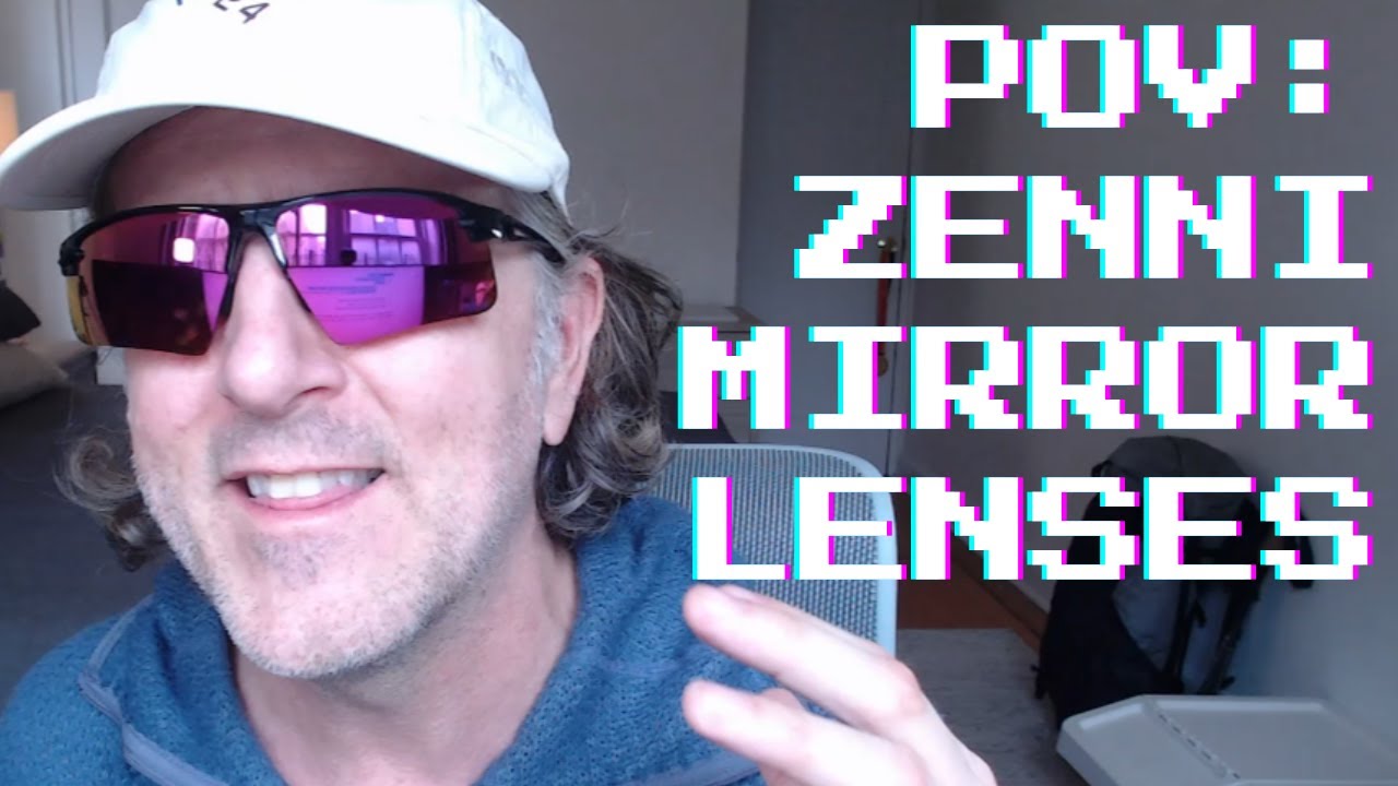 What You See LOOKING THROUGH Zenni Mirror Tint Sunglasses Lenses (Don&rsquo;t Buy Before Watching)