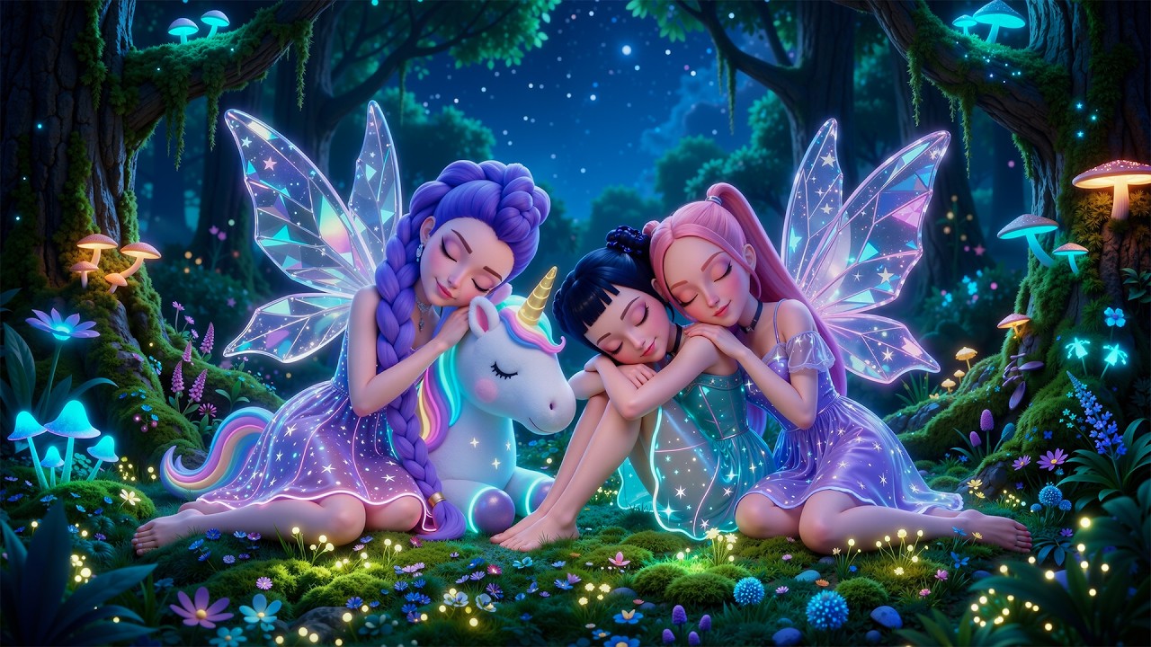 Night Healing Piano for Deep Sleep 🌙 Peaceful Sleep Music with KPop Demon Hunters | Huntrix