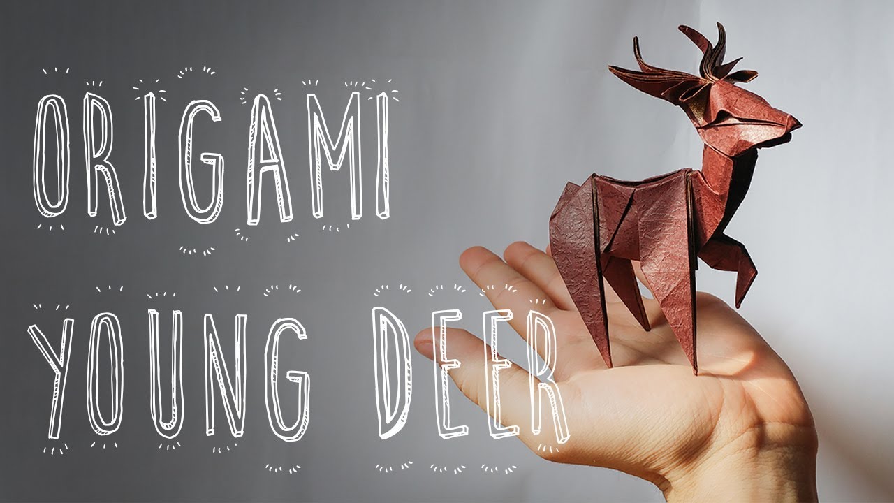 Origami young deer (Riccardo Foschi) - Part 1: Pre-creasing and base collapsing