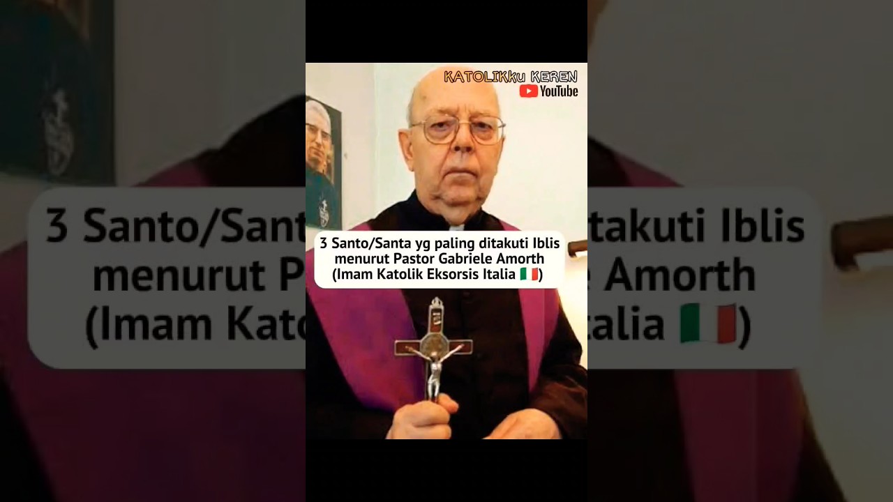 3 Santo & Santa yg paling ditakuti Iblis‼️#shorts #youtubeshorts #kristen #katolik #exorcismesports