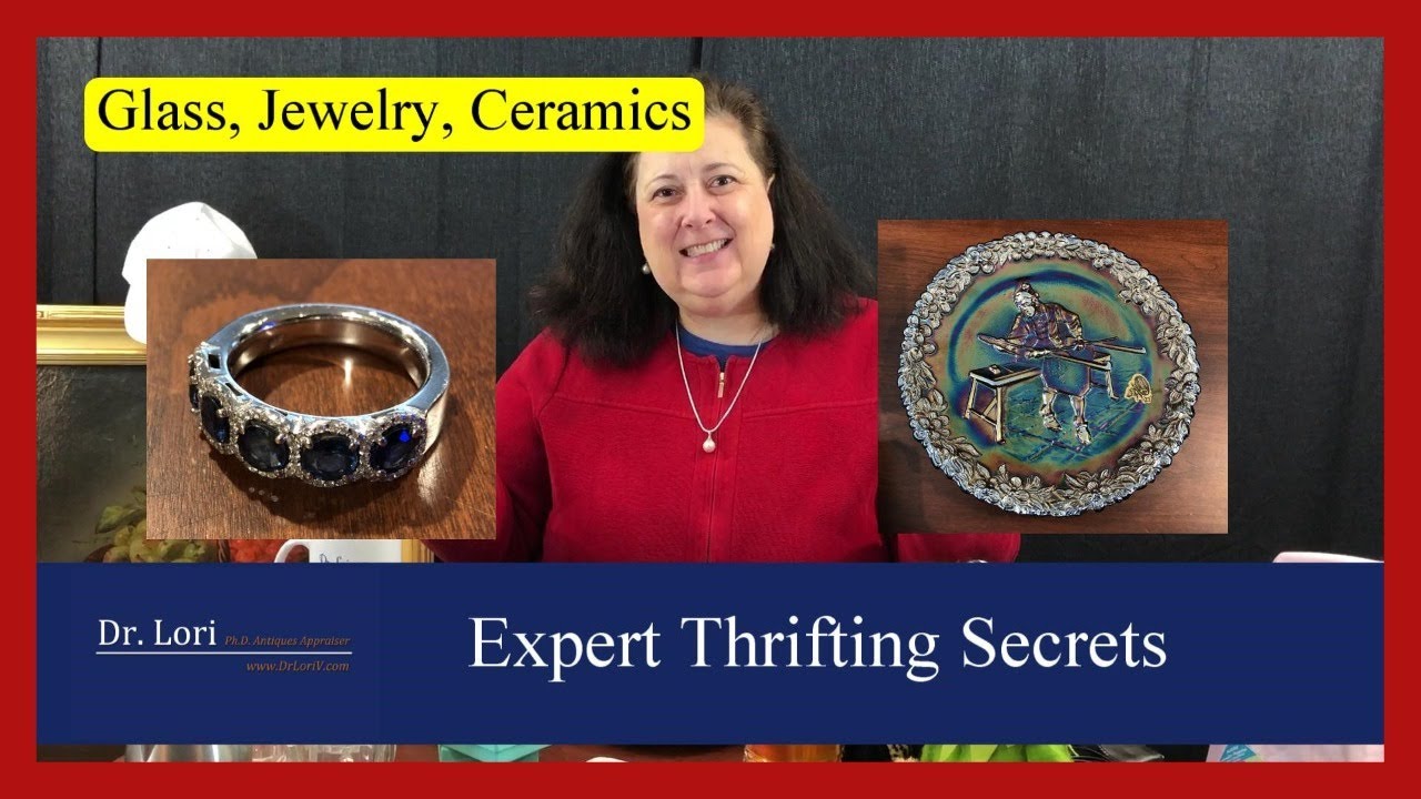 How to Find and Value Carnival and Fenton Glass, Jewelry, Ceramics, Transferware, More by Dr. Lori