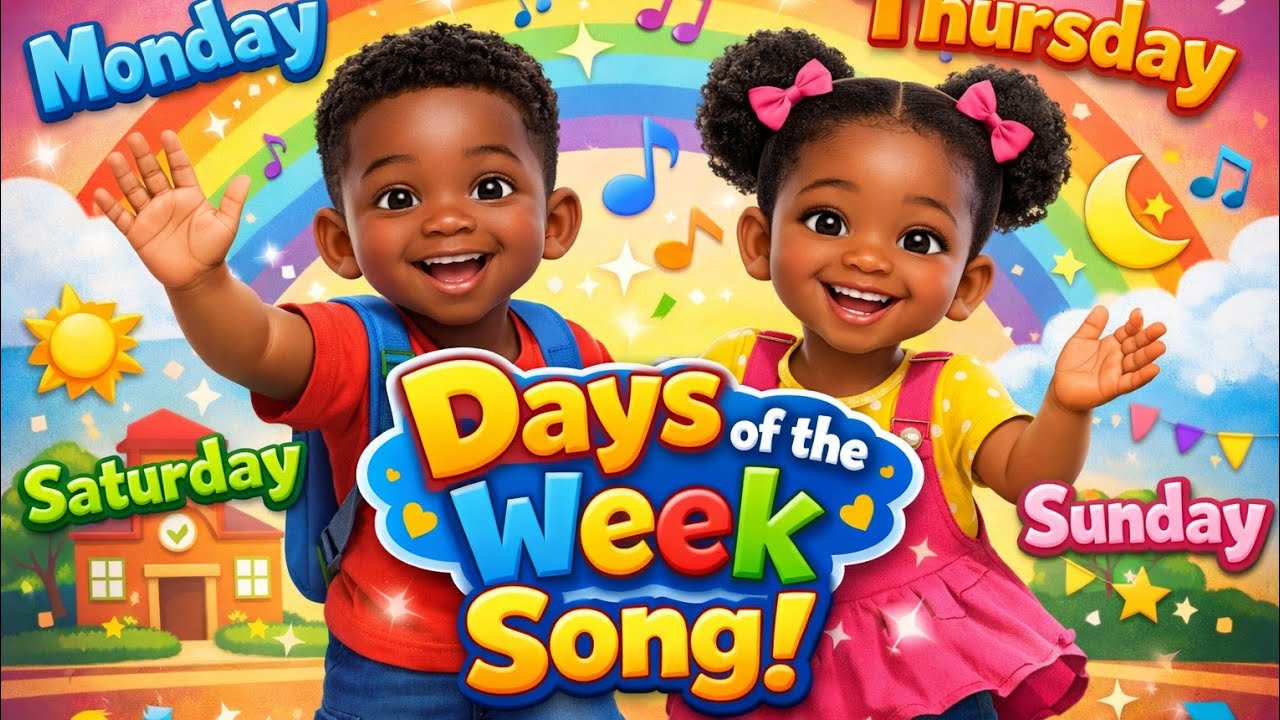 Days of the Week for Kids | Fun Kindergarten Song