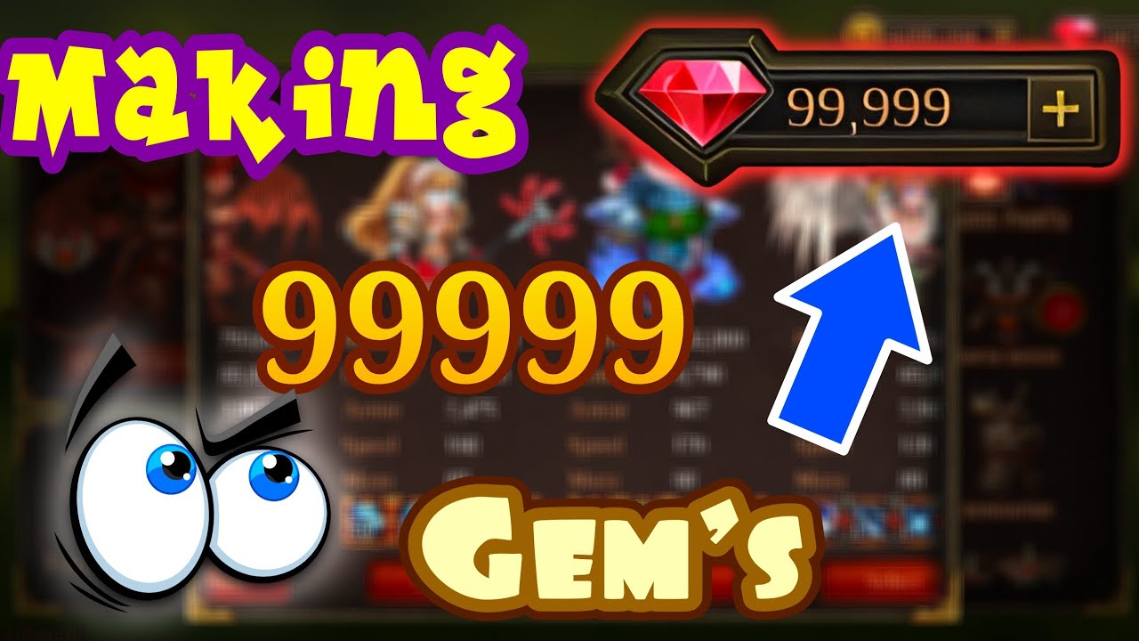 GEM'S - 💎 99,999 💎 | MOD APK ?   EPIC HEROES WAR