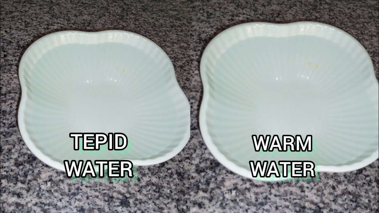 HOW TO MAKE TEPID WATER AND WARM WATER #mfalh #water
