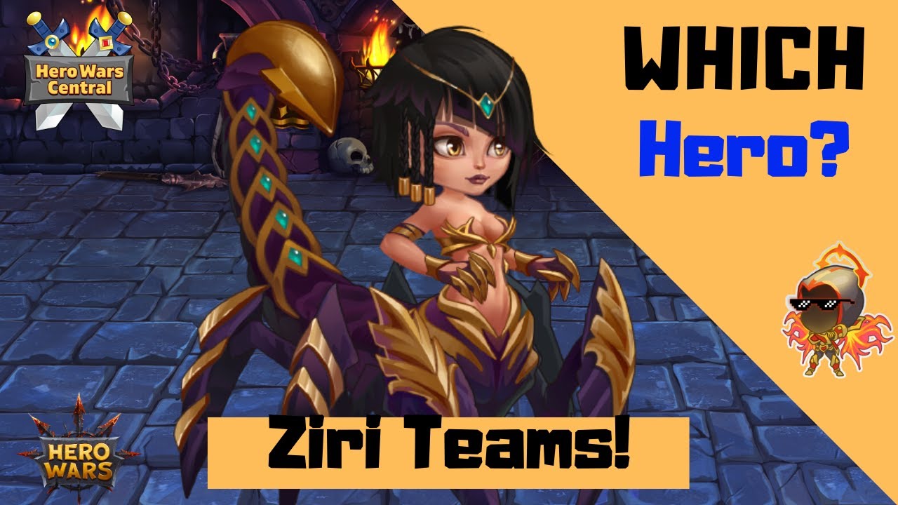 Hero Wars | Which Heroes to Level? Ziri Teams!