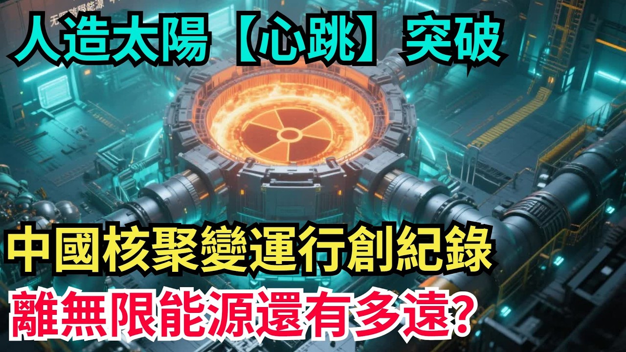人造太陽“心跳”突破：中國核聚變運行創紀錄，離“無限能源”還有多遠？【天工重器】#科普#超級工程 #建造 #中國基建
