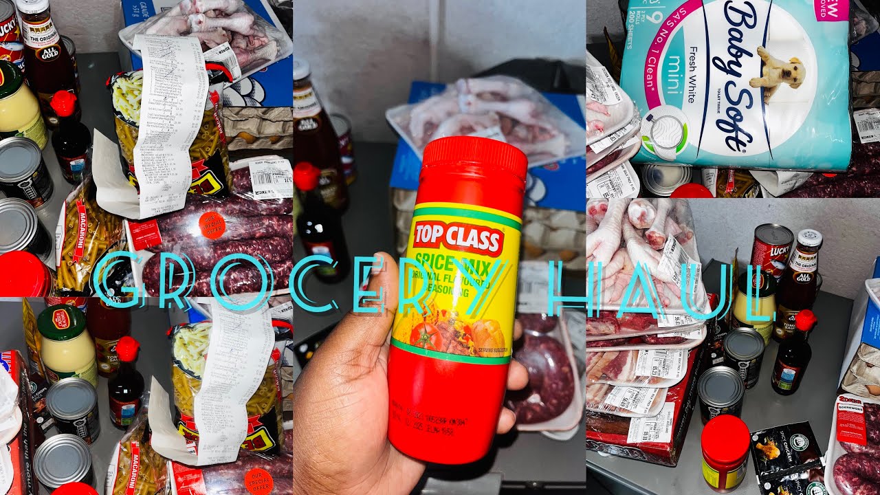 Grocery haul |Boxer &Spar|South African YouTuber 🇿🇦