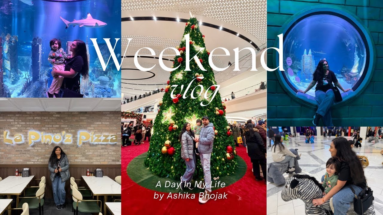 Weekend Vlog: American Dream Mall, Sea Life (City Under the Water), & La Pino’s Pizza in USA 🇺🇸 