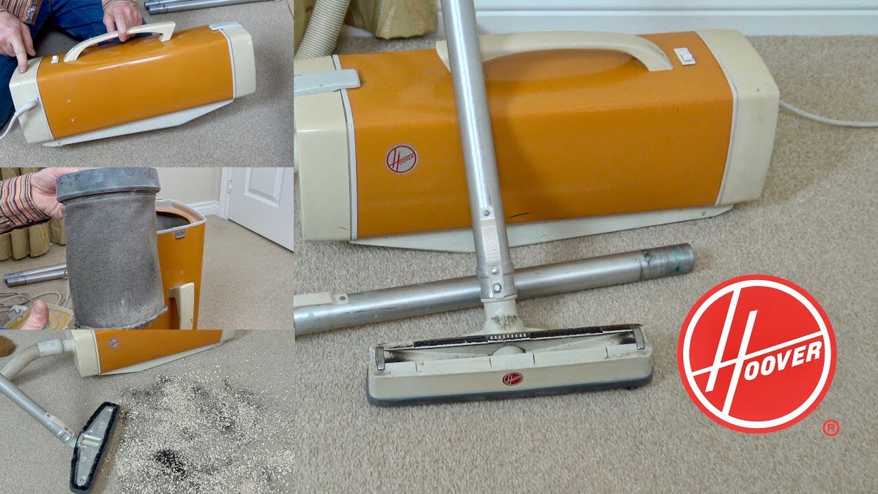 Unboxing a vintage Hoover 427 Cylinder Vacuum Cleaner