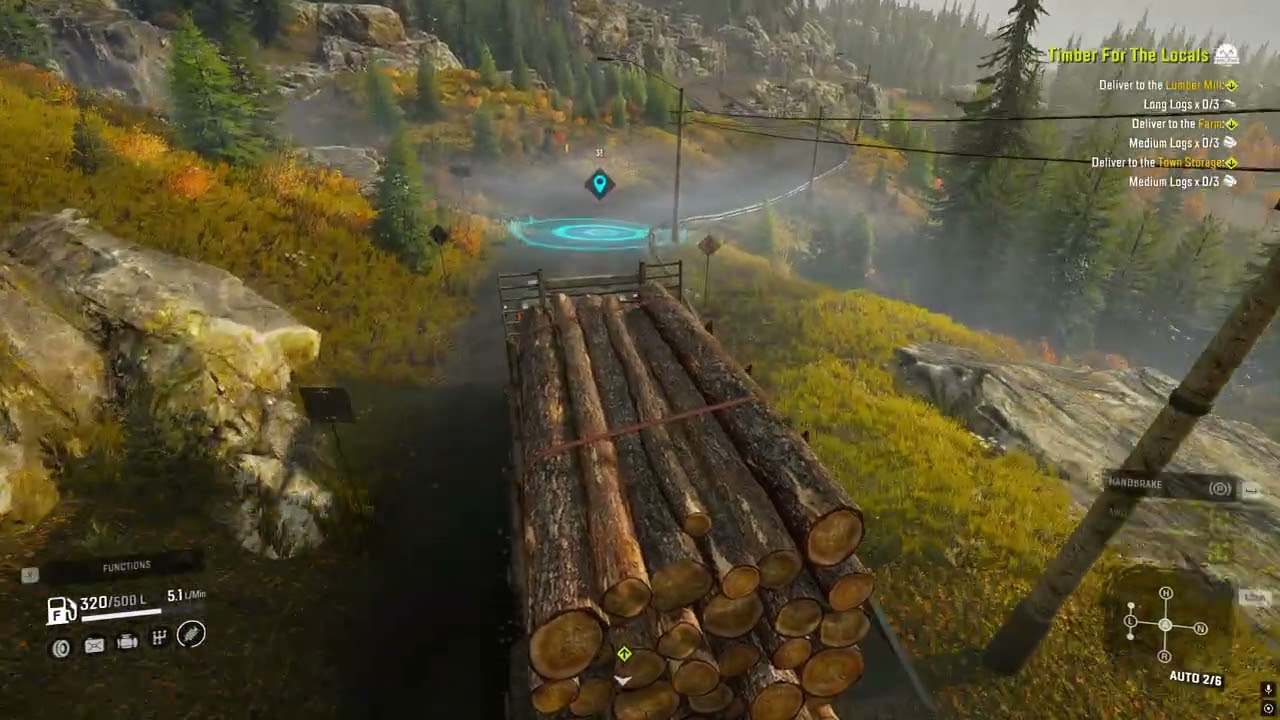 Timber for the Farm Snowrunner