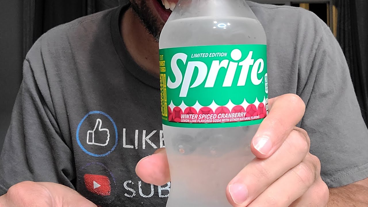 Новинка! Sprite Winter Spiced Cranberry