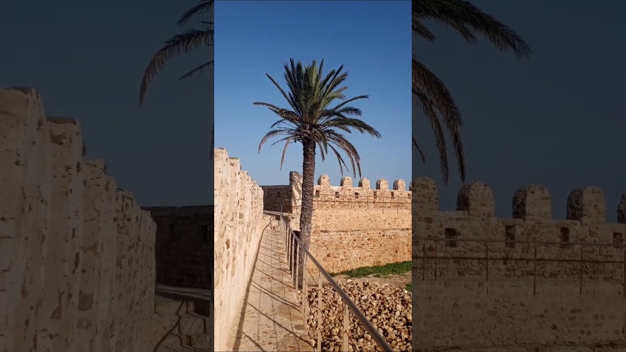 Kelibia🏛Fortress .Tunisia 🇹🇳. Awesome views.