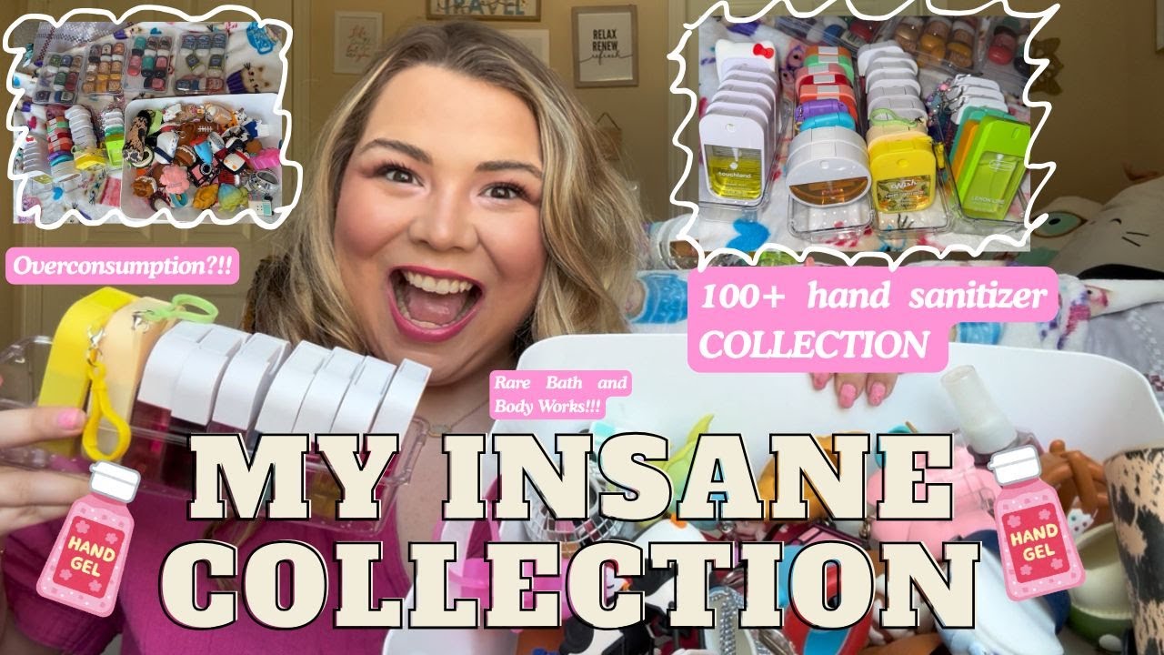 My INSANE Hand Sanitizer Collection 😳 Bath & Body Works, Overconsumption + PocketBac Holders