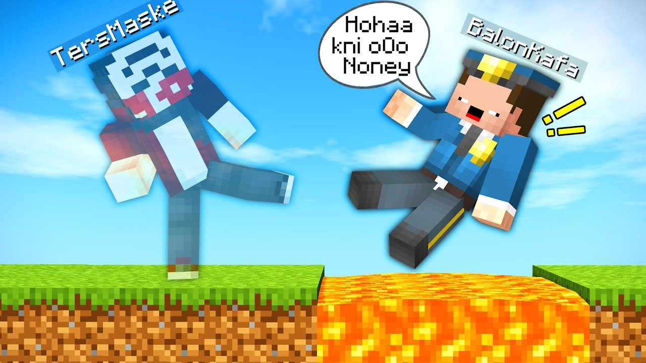 BALON KAFA'YI GÖRÜNMEZ OLUP TROLLEDİM ! - BalonCraft #74 - Minecraft