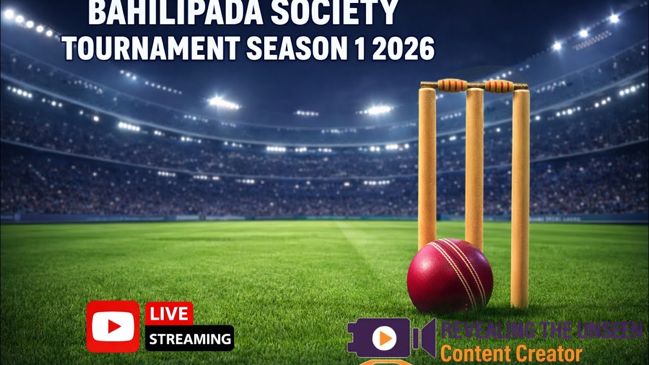LIVE🛑:JAMBU vs ASHRAYAPUR (SEMI FINAL)| Bahilipada Society Tournament Season-1 #revealingtheunseen