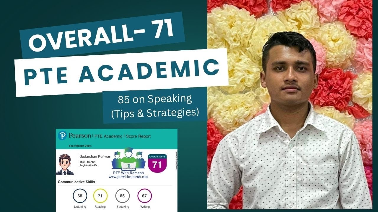 🔥 PTE Success Story: Sudarshan Kunwar’s Tips & Strategies for Scoring 71!