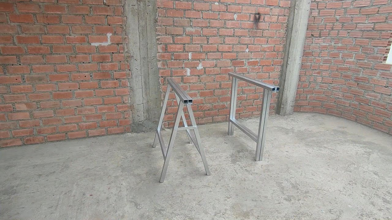 COMO HACER CABALLETES PLEGABLES/PRACTICOS DE GUARDAR