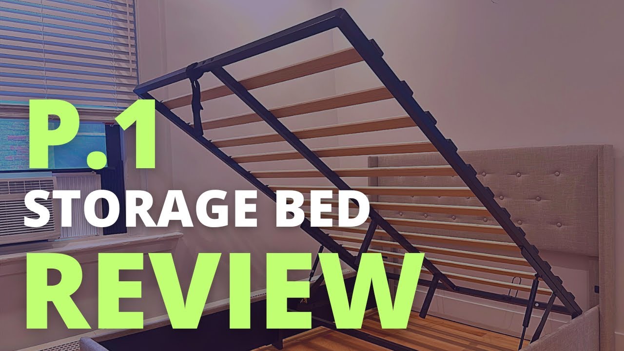 Allewie Lift Up Storage Bed Review | Bed with Storage Underneath Lift Up | Lift Up Bed Storage