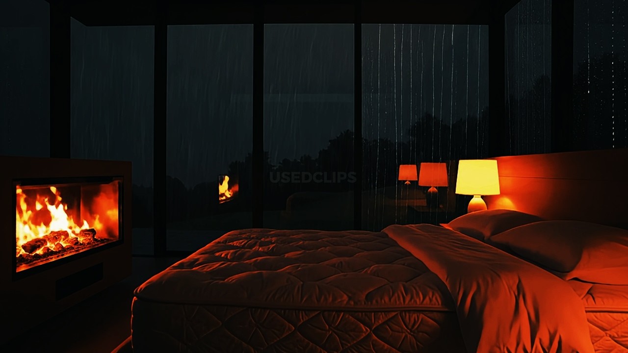 Heavy Rain Sounds 🌧️ ASMR for Sleeping & Anxiety Relief