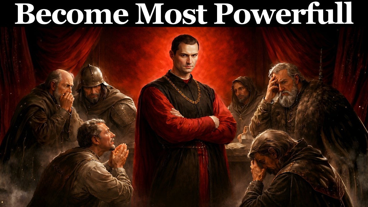 How To Be The Most POWERFUL Man in The Room  Machiavelli's Brutal Rules of Dominance