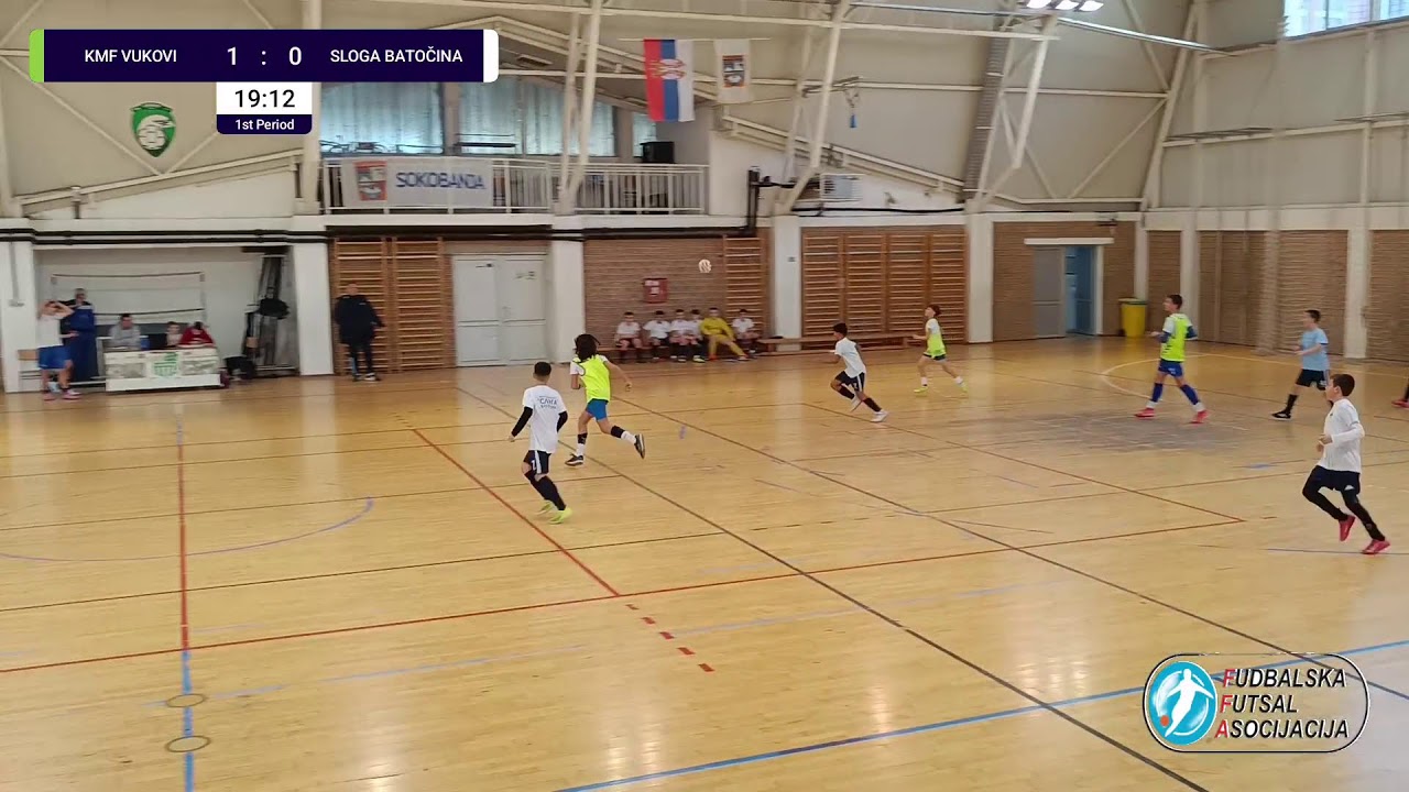 KMF VUKOVI-SLOGA BATOČINA POLUFINALE FFA U13