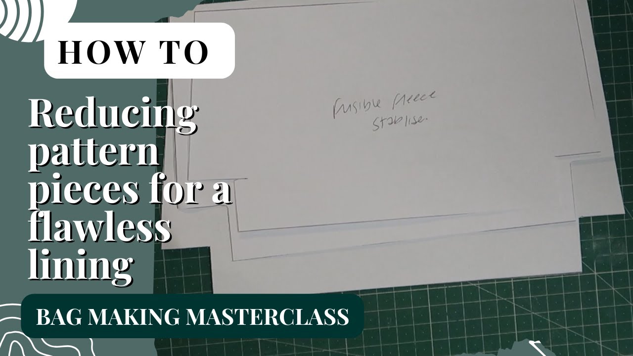 Flawlessly Fitting Bag Lining: Bag Pattern Hacks: Reducing Pieces and Achieving a Perfect Fit